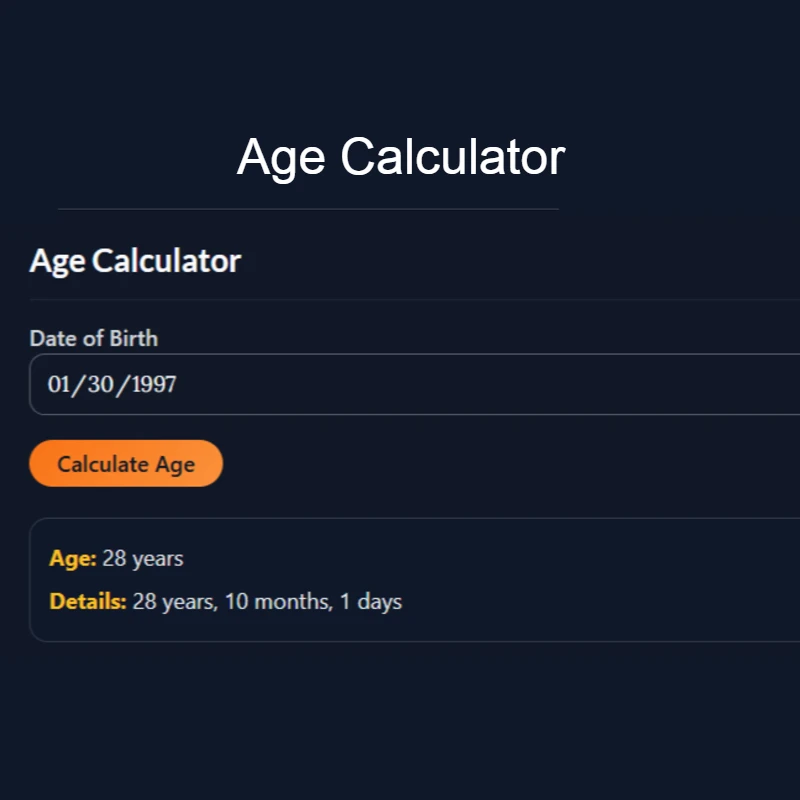 Age Calculator