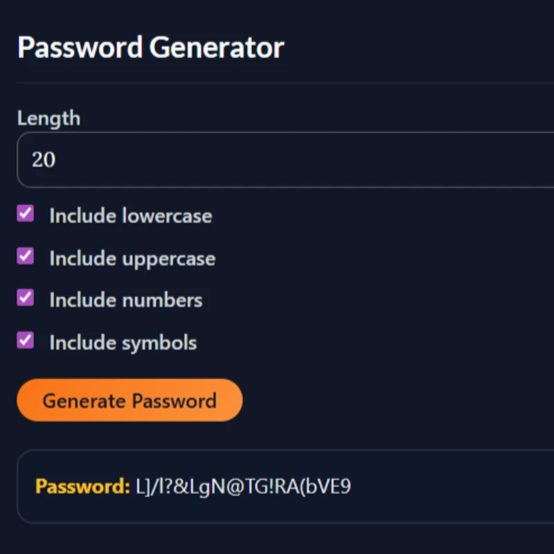 password generator